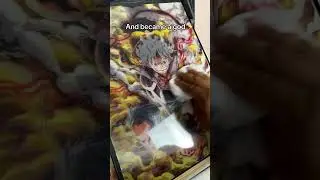 The most insane anime poster you&rsquo;ll ever see #luffy #mugiwara #poster #otaku #3dprinting #walldecor
