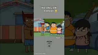 Indian Gian Parody 😂 #shorts #trending #animation