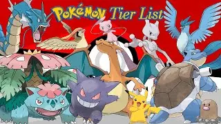 ⚪🔴Pokemon 1º Gen Tier List◓⃙🐦‍🔥