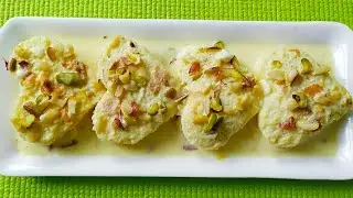 Bread Rasmalai | Rasmalai Roll at Home, in *Hindi/Urdu*