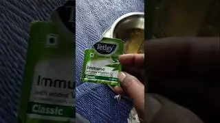 Tetley green tea ☕ youtube #sorts video
