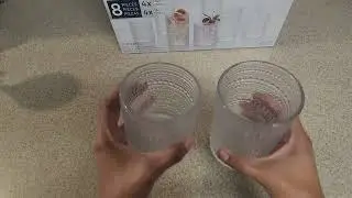 Unboxing || Costco Pottery Barn Dupes ||  Jupiter by Fortessa Beverage Glass, 6-piece Set