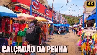 CALÇADÃO DA PENHA: Andando pela Zona Norte do Rio de Janeiro - RJ