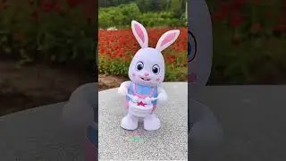 Adorable rabbit toy that drums and dances to the music #short #toys #rabbit