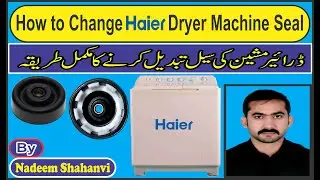 Haier Dryer Machine Boot Seal Replacement compressed/HWM80