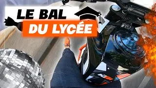 JE VAIS AU BAL DU LYC&Eacute;E EN DUKE 125 ! 🥰 (en mode bg)