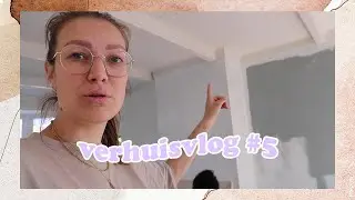 Woonkamer verven! VERHUISVLOG #5 | Aim&eacute;e van der Pijl