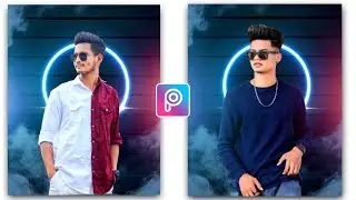 instagram viral ring light photo editing in picsart | picsart ring light editing | @omediting