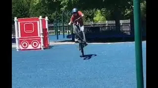 Playground Wheelie sesh!?!