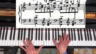 Ravel - Pavane pour une infante d&eacute;funte (Pavane for a Dead Princess) - FINGERINGS and Tips.