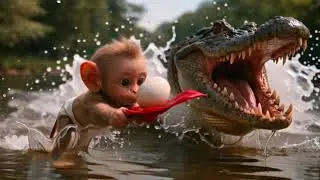 Monkey ne ande ke liye maut se takkar le li 😱 | Dogi, Tiger aur King Kong | Part 1&rdquo;