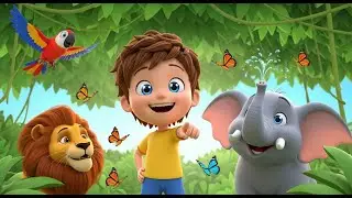 Counting Jungle Safari 1&ndash;10 for Kids | Animal Counting Song, Number Nursery Rhyme & Baby Songs