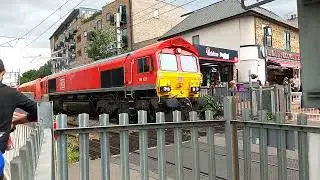 A shiny DB 66125 working 6M63 at Grays bound for Ince & Elton Encirc Works (04/06/25)
