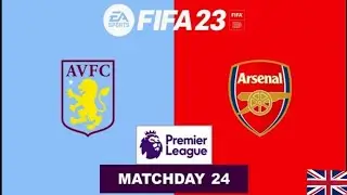FIFA 23 - Aston Villa vs Arsenal | Premier League 2022/23 | PS5 | 4K