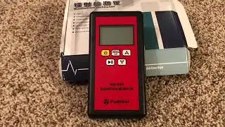 Testing my NR-950 Pudibei Radiation Monitor & Dosimeter