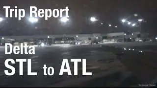 TRIP REPORT - Delta Airlines (MD-90), St. Louis to Atlanta