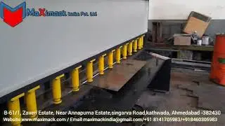 #New Generation#Shearing#Machine for #Metal Sheet Cutting | Live Demo 6 mm ms cutting by Maximack