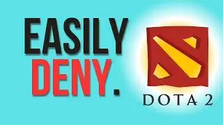 How to Deny Creeps with Right Click... (DOTA 2)