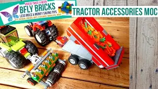LEGO Тракторный прицеп и аксессуары MOC