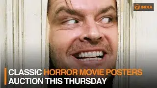 Classic horror movie posters auction this Thursday | DD India