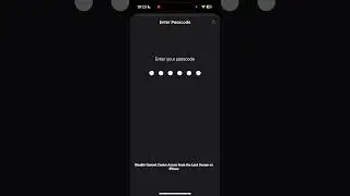 Disable Control Access in Lock Screen | iPhone Privacy Settings