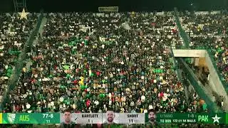 House Full! Pakistan&rsquo;s spin brilliance thrills fans at Gaddafi Stadium, Lahore ✨| PCB | MJ1K