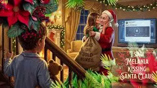 I Saw Melania Kissing Santa Claus 🎄🎅🎶 | Putin Christmas Parody | DJ Hairy Face