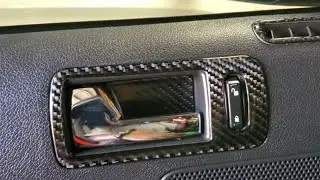 Trufiber Lg409 Carbon Fiber Door Lever Inserts