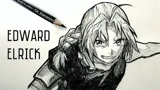Pencil Drawing Edward Elrick
