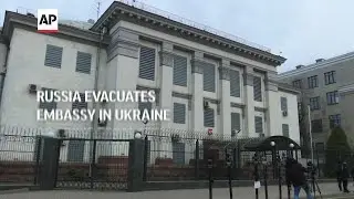 Russia evacuates Kyiv embassy as crisis escalates