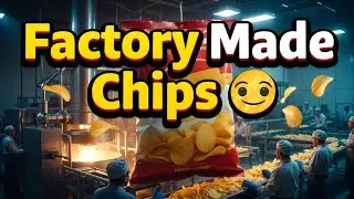 Factory Me Chips Kaise Bante Hain? 😲 | Potato Chips Manufacturing Process | 4K