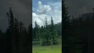 #canada #alberta #travel #roadtrip #clouds #sunnyday #banff #jasper #hiking #camping  #satisfying