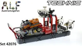 Lego Technic 42076 Hovercraft - Lego Speed Build Review