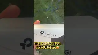 TP LINK 3 MP Full colour bullet Camera Installation #tplink #ipcamera #techshorts