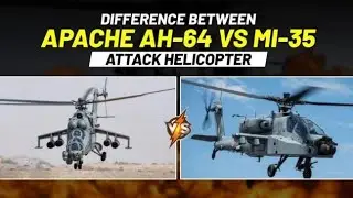 Apache AH-64 VS MI-35 attacker helicopter who is the best comment on 🚁🚁