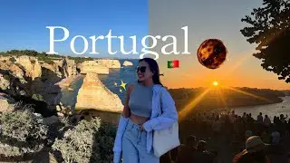 【90days環歐ll】葡萄牙獨旅12days🇵🇹、Faro到Lagos海岸超美🌊、葡式蛋塔、人生夕陽get🌇| Travel in Portugal