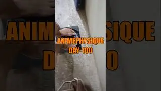 Anime physique Day-100  #animephysique #minivlog  #gym #motivation #calisthenicsworkout #fitness