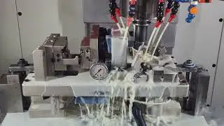Hydraulic Fixture fixture part machining #hydraulic #fixtures #pneumatics #mechanical