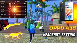 Настройки хедшота в Free Fire ✅ 2026 || Настройки чувствительности OPPO A38 😱 DPI для мобильных т...
