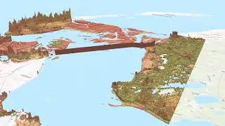 Animation with Geological Data with Voxels