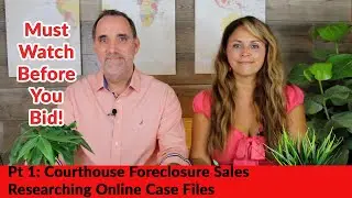 Pt1: Reading the Court Foreclosure Docket for Valuable Info