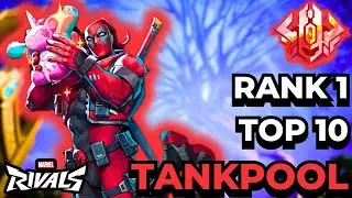 RANK 1 [TOP 10] Deadpool (Vanguard) | SparkChief | Marvel Rivals Season 6