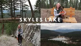 SKYLES LAKE VIA LION MOUNTAIN TRAIL 🥾 Whitefish, Montana