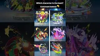 All Level 8 & 7 Star Characters Found! Dragon Ball Gekishin Squadra #shorts