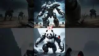 The Giant King Vs Panda ( King Kong, Creatures, Venom, Ironman, Wolf ) #animal #wildlife #marvel