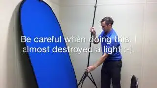 How to Set Up a Green Screen Tripod