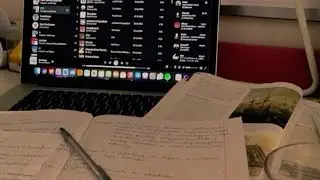 Study with me for finals