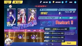 Q-Singularis : Agony Tonatiuh Boss [862 Score] | Honkai Impact 3