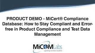 MiCert Compliance Database