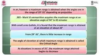External Ballistics - II